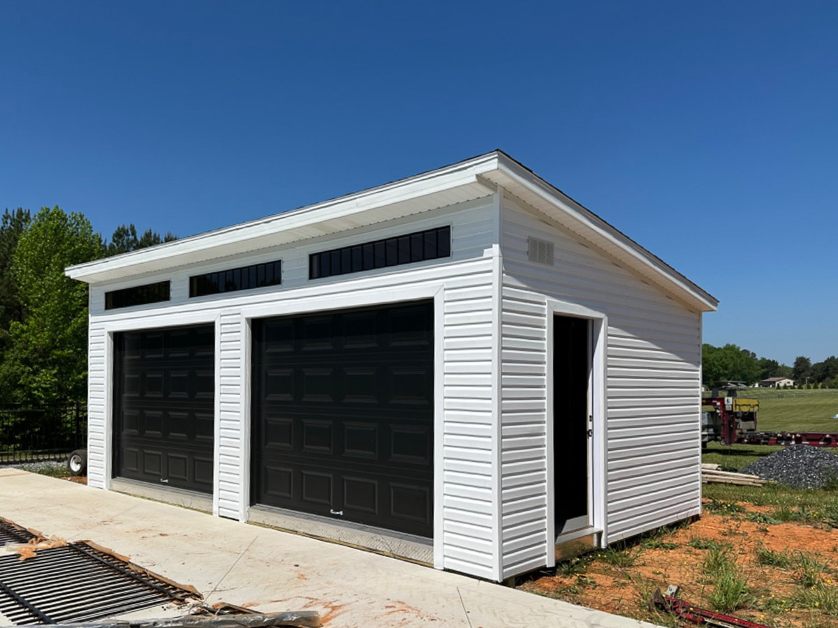 TruPoint single-slope storage building